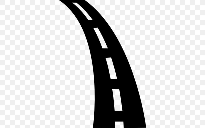 Road Curve, PNG, 512x512px, Road, Black And White, Brand, Curve, Highway Download Free