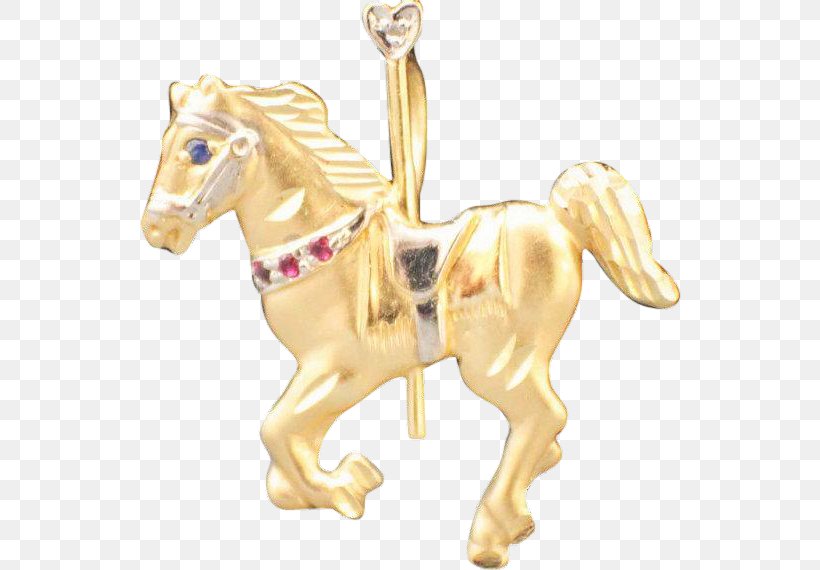 Horse Pony Jewellery Gold Carousel, PNG, 570x570px, Horse, Animal Figure, Body Jewellery, Body Jewelry, Brooch Download Free