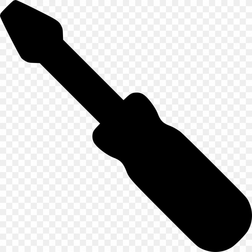 Screwdriver Tool, PNG, 980x980px, Screwdriver, Black And White, Bolt, Logo, Pompschroevendraaier Download Free