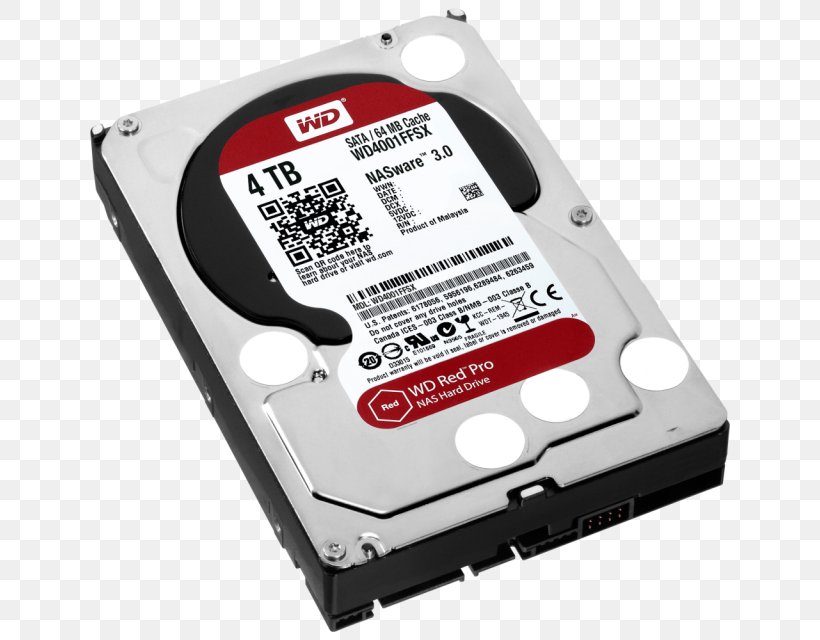 Serial ATA Western Digital WD Red Pro Hard Drives Network Storage Systems, PNG, 640x640px, Serial Ata, Computer Component, Data Storage Device, Desktop Computers, Electronic Device Download Free