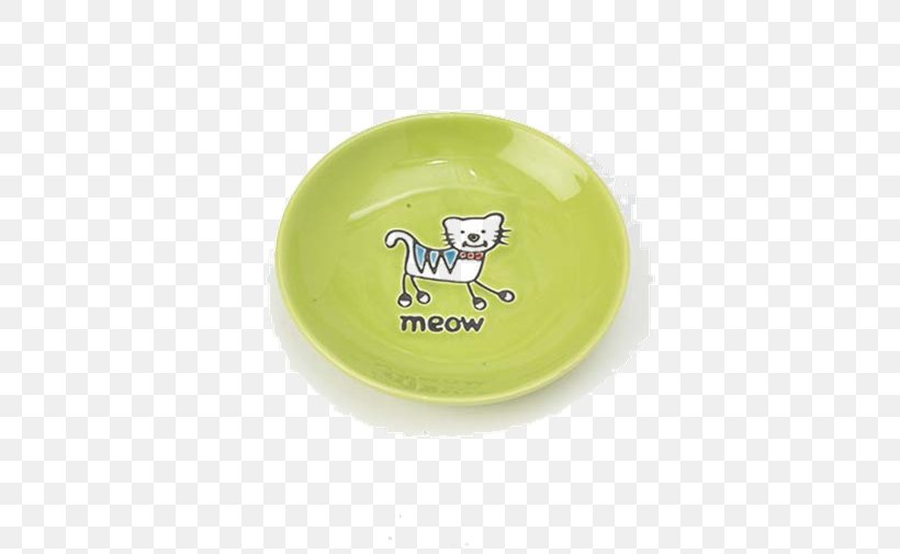 Cat Green Saucer Tableware Lime, PNG, 505x505px, Cat, Bowl, Dish, Dishware, Earthenware Download Free