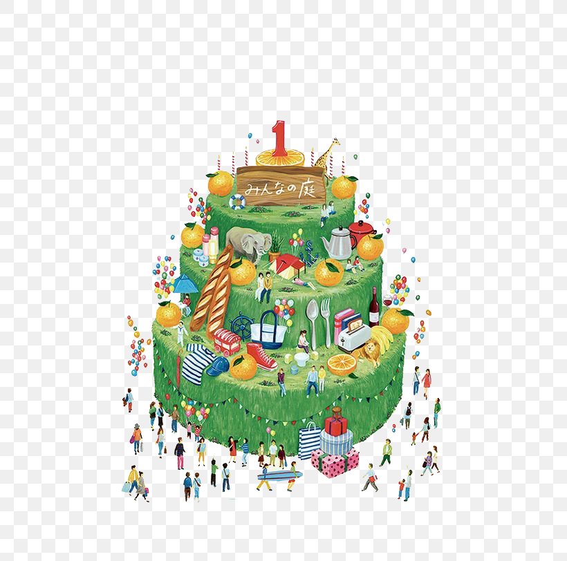MARK IS Minato Mirai Torte Illustration, PNG, 564x812px, Torte, Baked Goods, Birthday Cake, Cake, Cake Decorating Download Free
