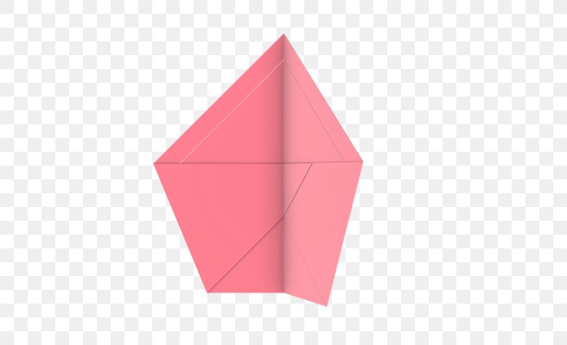 Origami Paper Rectangle, PNG, 500x500px, Origami, Art Paper, Craft, Magenta, Origami Paper Download Free