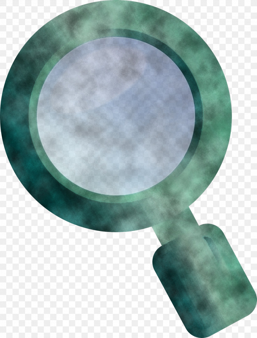 Magnifying Glass Magnifier, PNG, 2284x3000px, Magnifying Glass, Aqua, Circle, Green, Jade Download Free