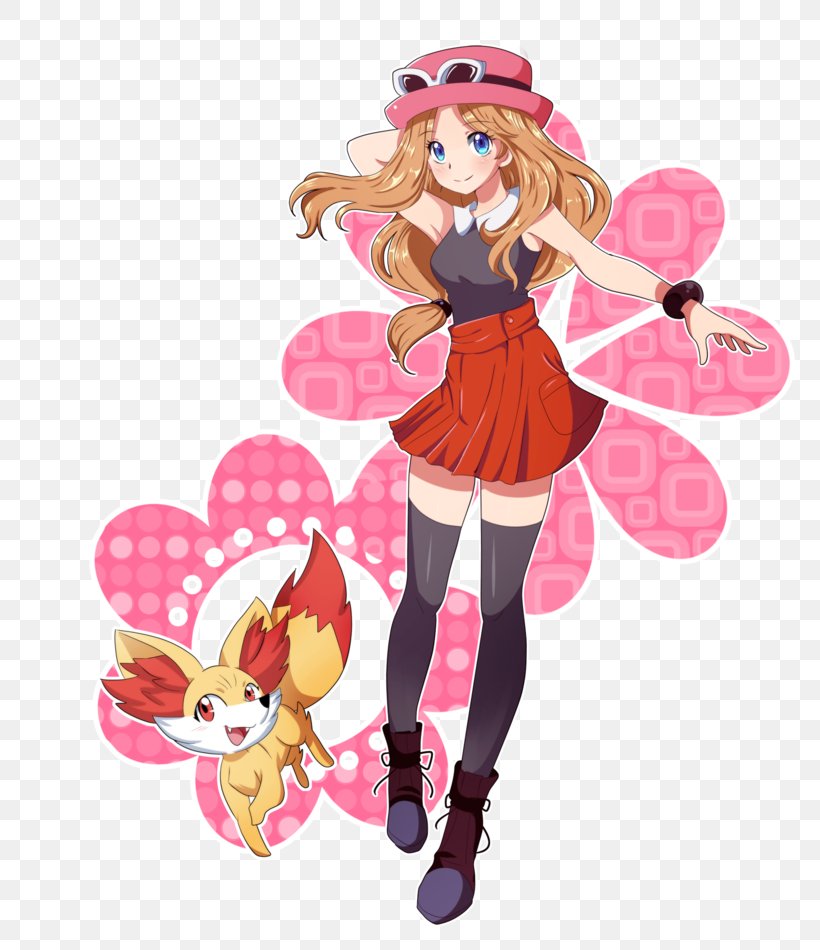 Pokémon X And Y Serena Pokémon Sun And Moon Pokémon Crystal Pokémon Platinum, PNG, 800x950px, Watercolor, Cartoon, Flower, Frame, Heart Download Free