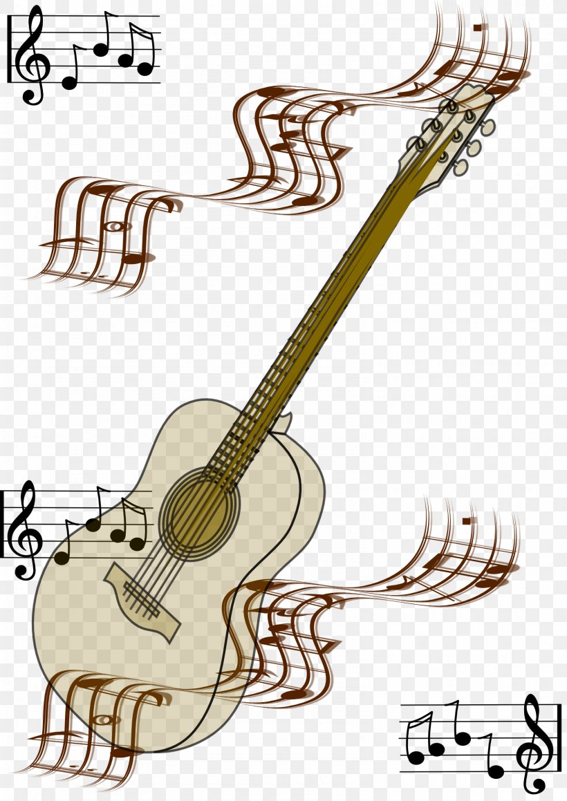 Bass Guitar Musical Note Acoustic Guitar, PNG, 1587x2245px, Watercolor, Cartoon, Flower, Frame, Heart Download Free