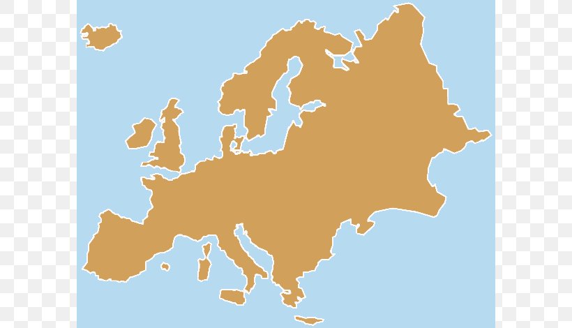Europe Vector Map Clip Art, PNG, 600x470px, Europe, Blank Map, Continent, Ecoregion, Map Download Free