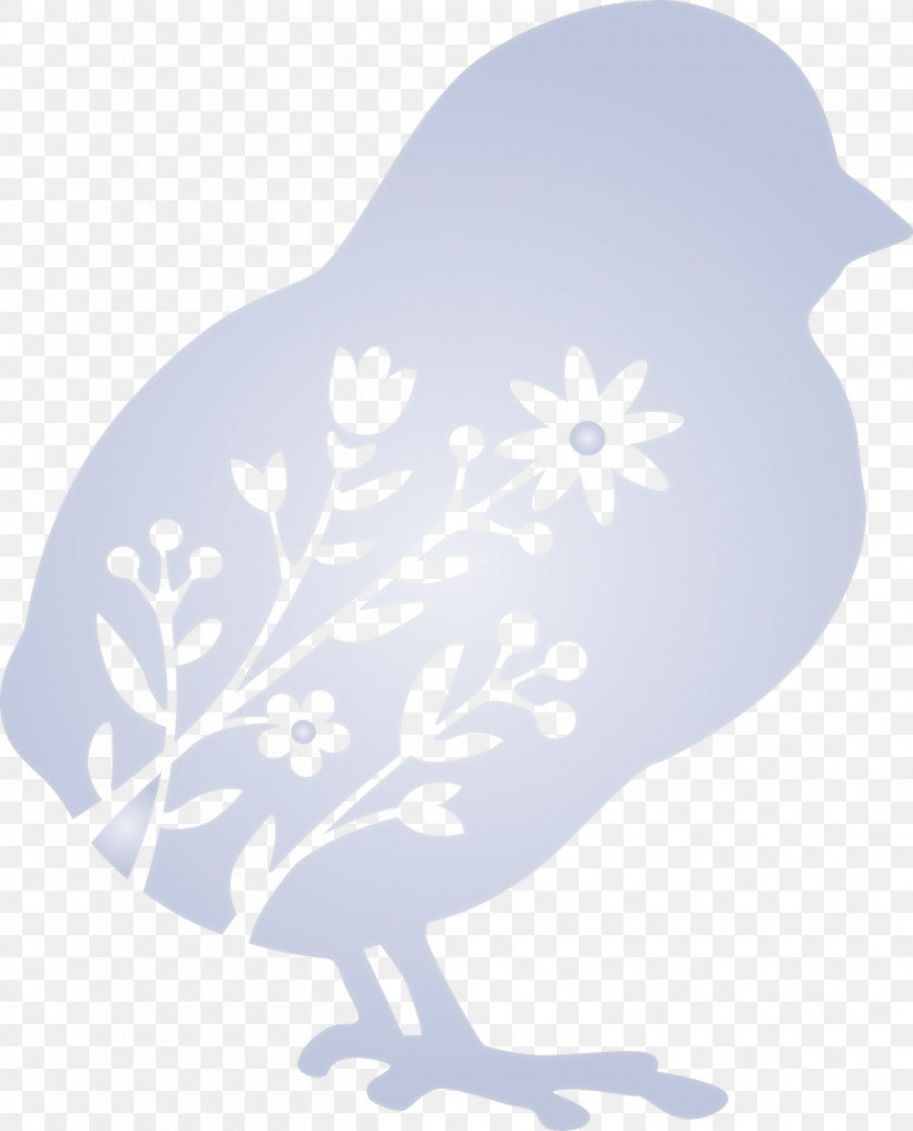 Floral Chick Easter Day, PNG, 2420x3000px, Floral Chick, Bird, Easter Day, Flower, Plant Download Free