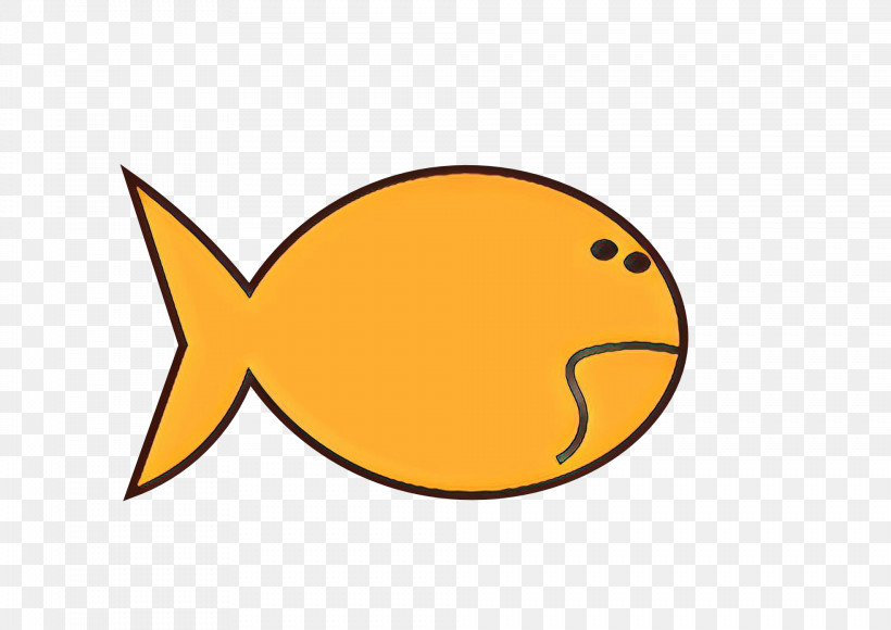 Orange, PNG, 1968x1392px, Yellow, Fish, Line, Logo, Orange Download Free