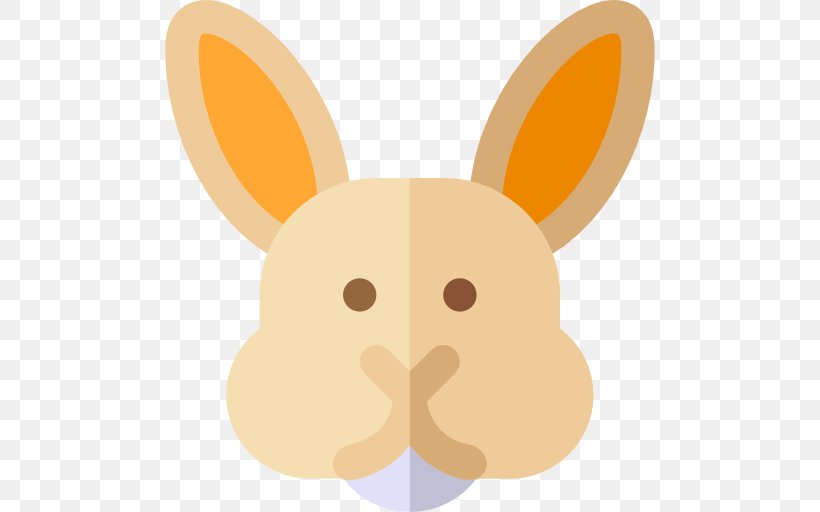 Rabbit, PNG, 512x512px, Rabbit, Carnivoran, Cartoon, Dog Like Mammal, Easter Bunny Download Free