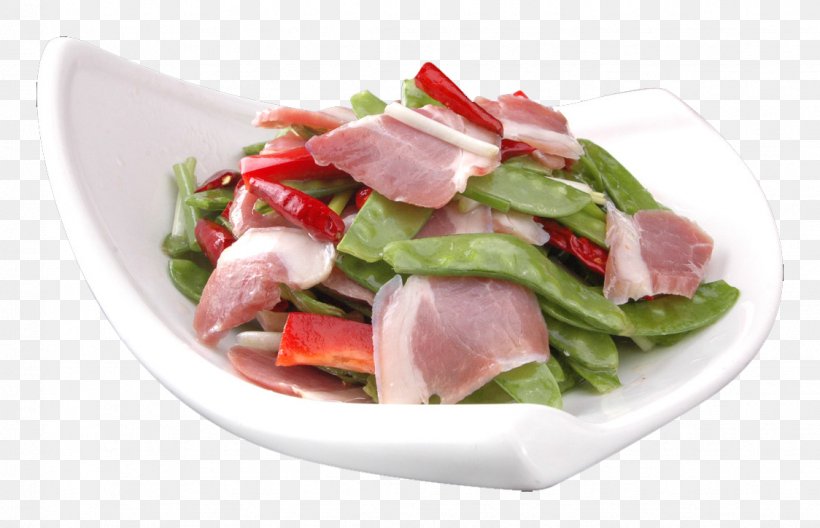 Snow Pea Ham Spinach Salad Prosciutto Curing, PNG, 1124x725px, Snow Pea, Bresaola, Carpaccio, Curing, Dish Download Free
