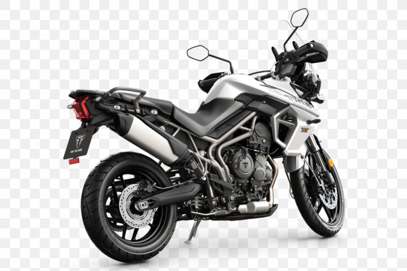 Triumph Motorcycles Ltd Cruiser Triumph Tiger 800 XCA, PNG, 1024x683px, Triumph Motorcycles Ltd, Automotive Exhaust, Automotive Exterior, Automotive Lighting, Bmw F Series Paralleltwin Download Free