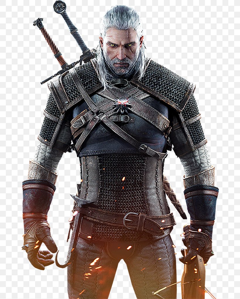 Andrzej Sapkowski Geralt Of Rivia The Witcher 3: Wild Hunt The Witcher 3: Hearts Of Stone, PNG, 679x1021px, Andrzej Sapkowski, Action Figure, Armour, Breastplate, Character Download Free