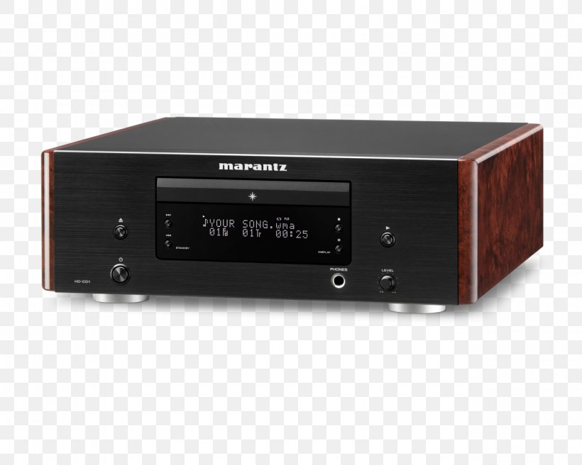 CD Player High Fidelity Compact Disc Marantz Super Audio CD, PNG, 1280x1024px, Cd Player, Amplifier, Audio, Audio Equipment, Audio Receiver Download Free