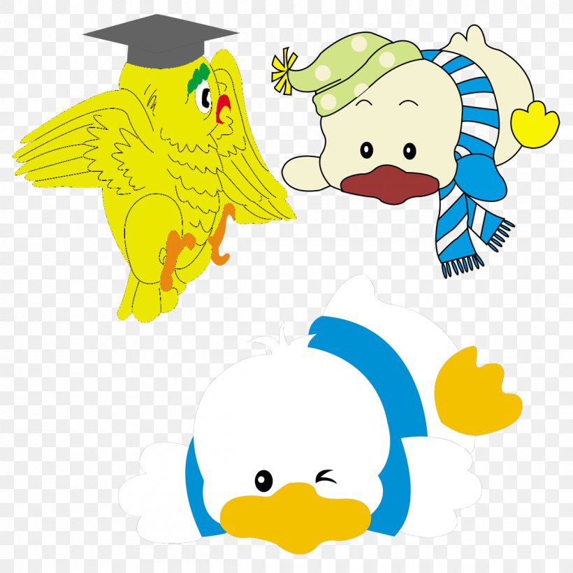 Donald Duck Cartoon Illustration, PNG, 1200x1200px, Donald Duck, Animal, Area, Art, Beak Download Free
