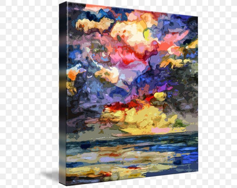 Modern Art Acrylic Paint Watercolor Painting Gallery Wrap Still Life, PNG, 566x650px, Modern Art, Acrylic Paint, Acrylic Resin, Art, Artwork Download Free