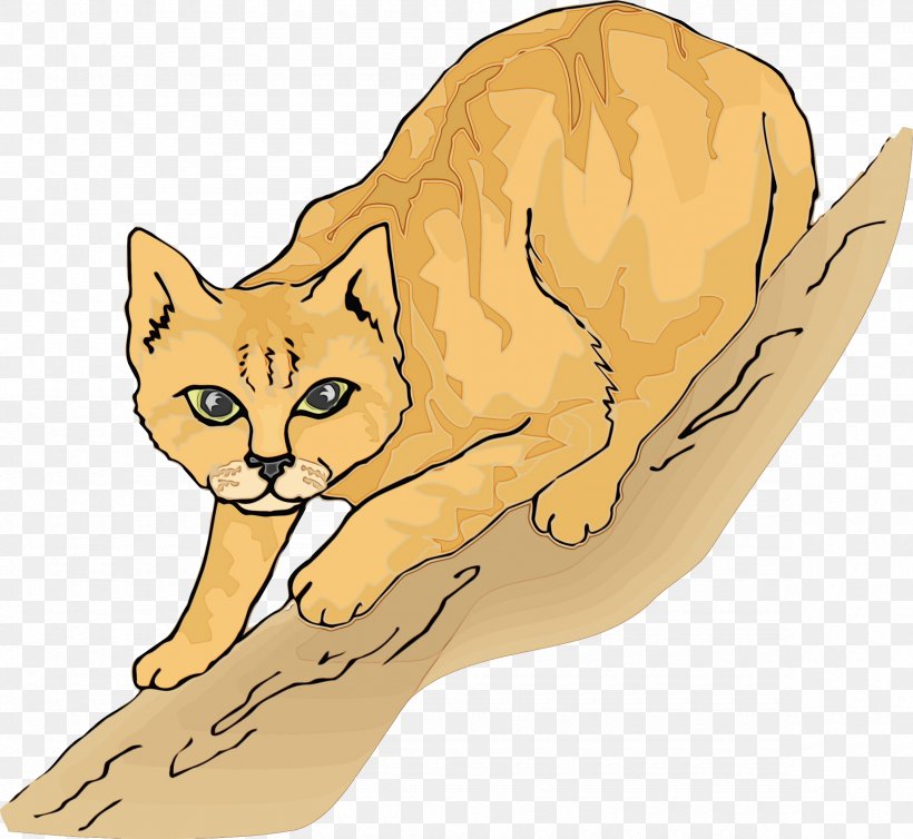 Cat Fennec Fox Small To Medium-sized Cats Clip Art Tail, PNG, 2360x2171px, Watercolor, Cat, Drawing, Fennec Fox, Kitten Download Free