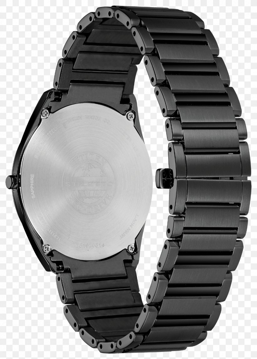 Eco-Drive Stainless Steel Watch Strap, PNG, 1000x1397px, Ecodrive, Black, Bracelet, Citizen Watch, Clothing Accessories Download Free