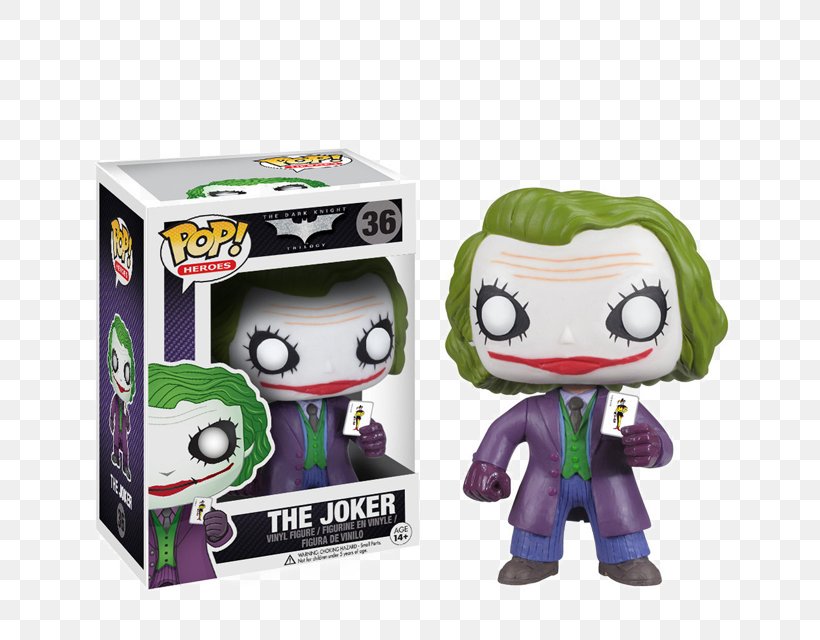 Joker Batman Funko Action & Toy Figures Designer Toy, PNG, 640x640px, Joker, Action Toy Figures, Batman, Collectable, Comics Download Free