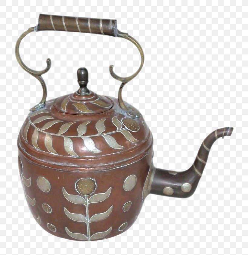 Kettle Teapot Ceramic Copper Pottery, PNG, 812x843px, Watercolor, Cartoon, Flower, Frame, Heart Download Free