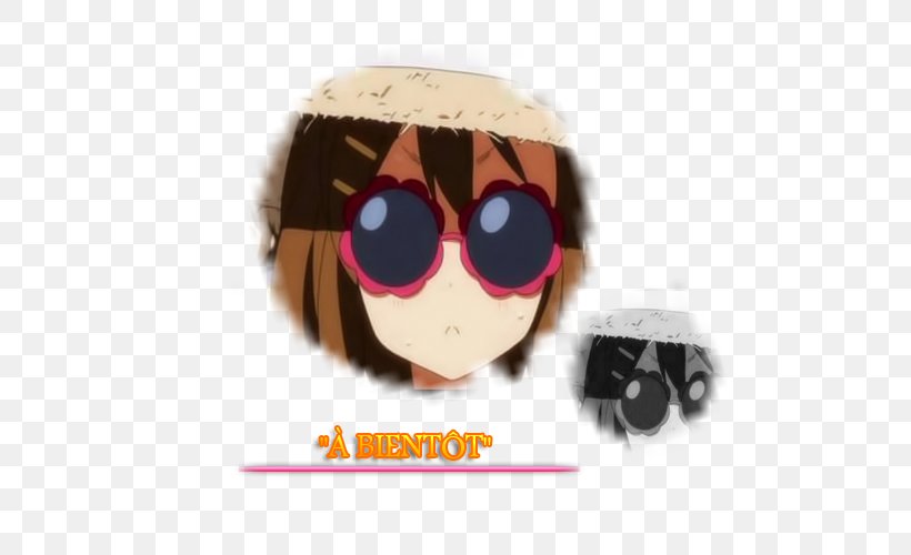 Yui Hirasawa K-On! プレシャスメモリーズ Plush Cartoon, PNG, 500x500px, Yui Hirasawa, Cartoon, Computer Font, Ear, Eyewear Download Free