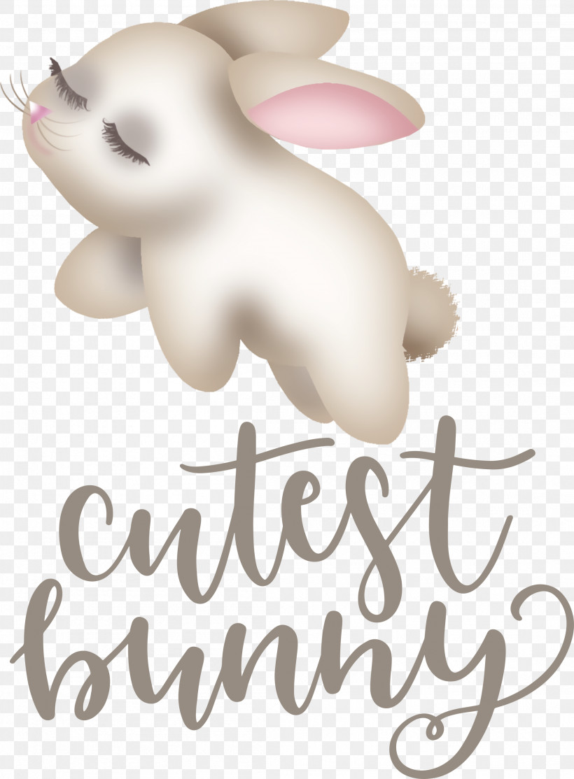 Cutest Bunny Happy Easter Easter Day, PNG, 2208x3000px, Cutest Bunny, Cartoon, Cat, Dog, Easter Day Download Free
