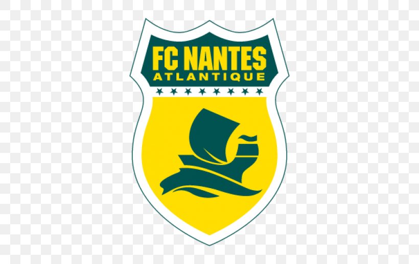 FC Nantes Logo Nantes Atlantique Airport Brand, PNG, 518x518px, Fc Nantes, Area, Brand, France Ligue 1, Label Download Free