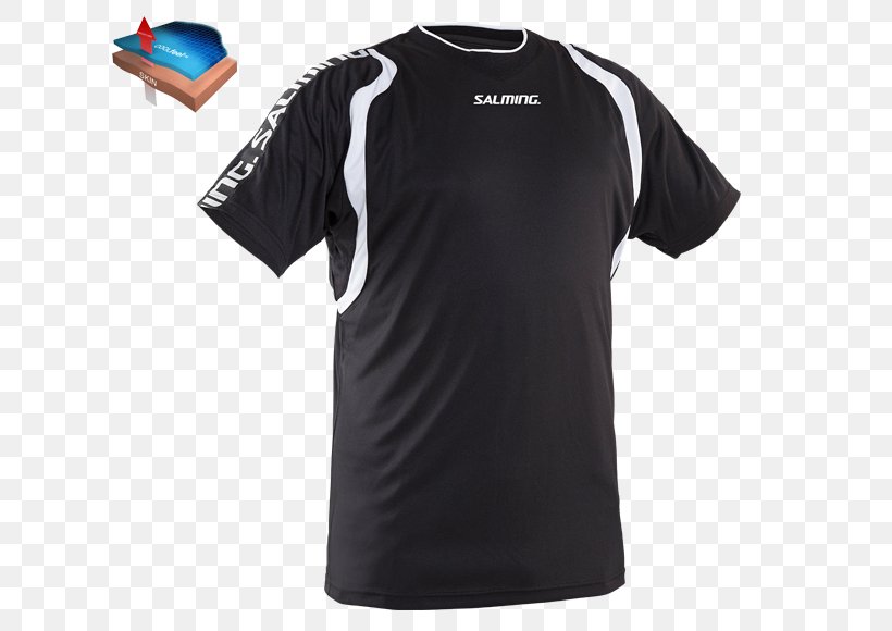T-shirt Sleeve Clothing Jersey Salming Sports, PNG, 650x580px, Tshirt, Active Shirt, Black, Bluza, Brand Download Free