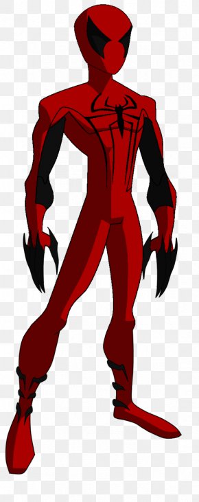 Carnage - The Spectacular Spider-Man Venom Drawing Animated Series PNG