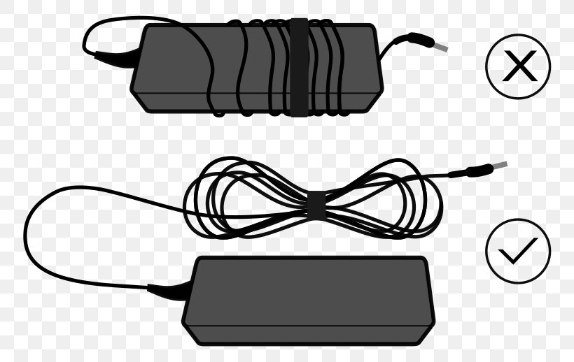 Battery Charger Laptop Clip Art, PNG, 800x518px, Battery Charger, Adapter, Black, Black And White, Communication Download Free