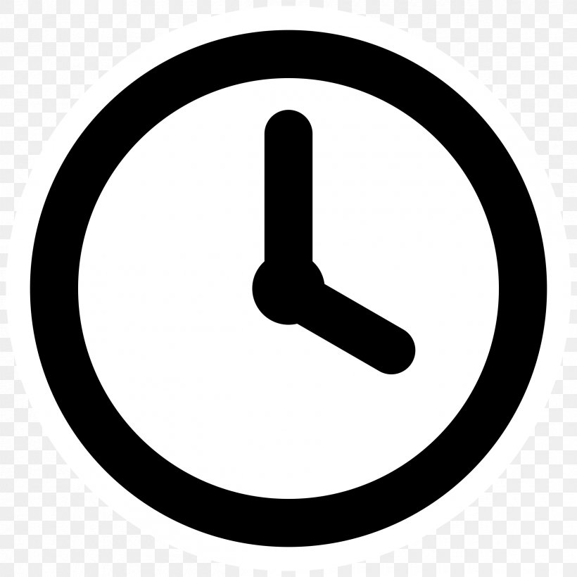 Clock Timer Clip Art, PNG, 2400x2400px, Clock, Alarm Clocks, Area, Black And White, Clock Face Download Free