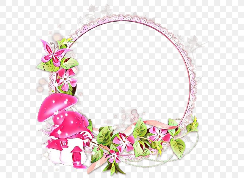 Picture Frame, PNG, 600x600px, Cartoon, Flower, Picture Frame, Pink, Plant Download Free