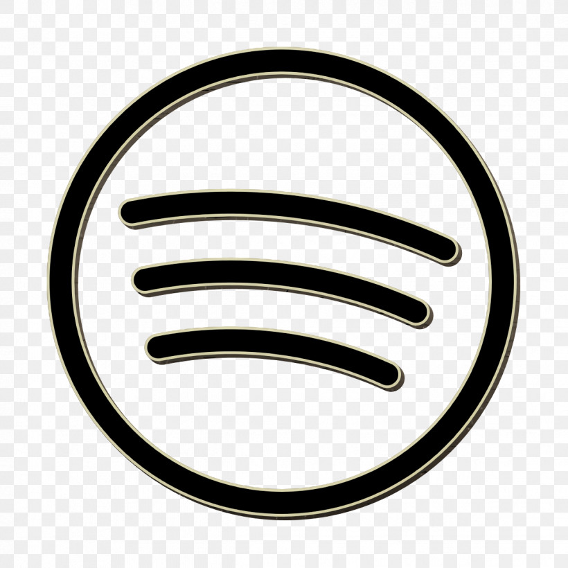 Brands And Logotypes Icon Spotify Icon Social Media Icon, PNG, 1238x1238px, Brands And Logotypes Icon, Black And White M, Circle, Line, Logo Download Free
