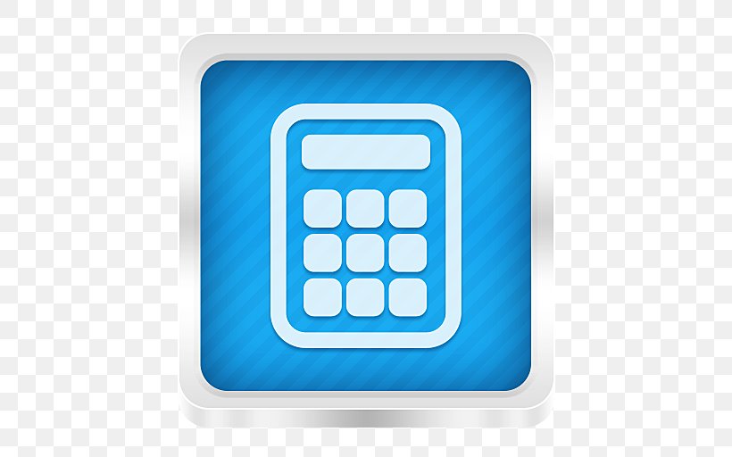 Calculator Flat Jewels, PNG, 512x512px, Calculator, Blue, Boxedcom, Com, Electronics Download Free