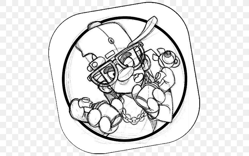 Drawing Graffiti Line Art Character, PNG, 512x512px, Drawing, Android, Apkpure, Art, Blackandwhite Download Free