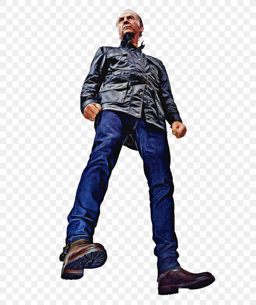 Jeans Denim Standing Clothing Outerwear, PNG, 1000x1191px, Jeans, Clothing, Denim, Electric Blue, Figurine Download Free