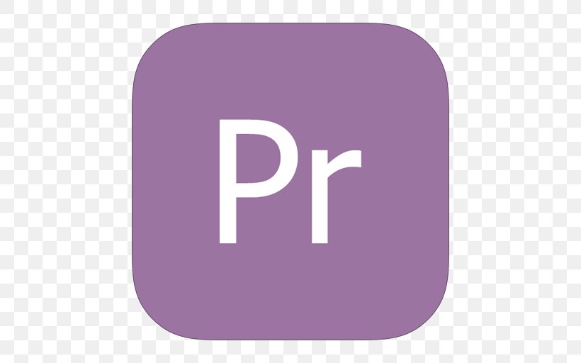 Purple Text Brand, PNG, 512x512px, Adobe Premiere Pro, Adobe After Effects, Adobe Creative Cloud, Adobe Edge Animate, Adobe Encore Download Free