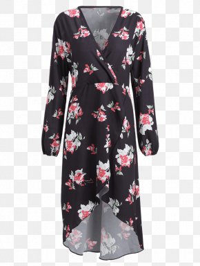 Plus-size Clothing - Robe The Dress Sleeve Maxi Dress PNG
