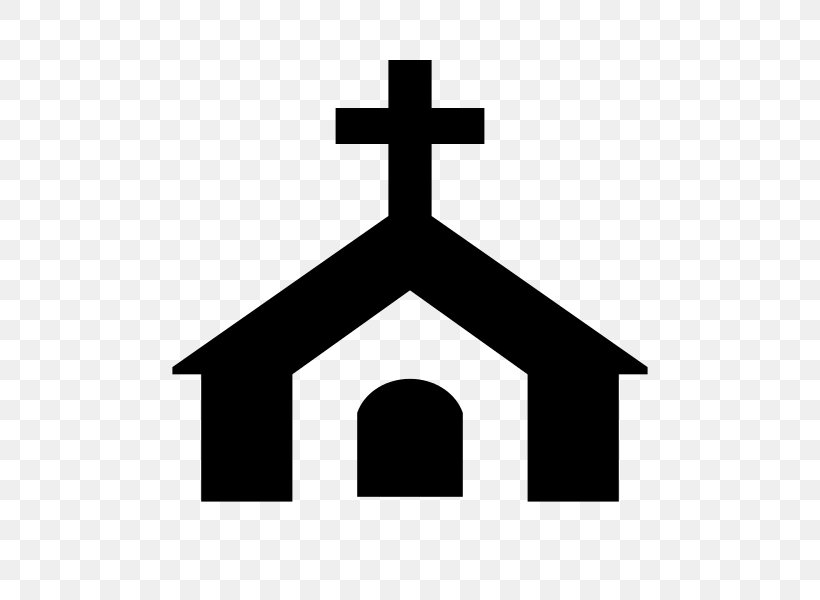 Christian Church Map Symbolization Sign, PNG, 600x600px, Church, Black And White, Christian Church, Christianity, Cross Download Free
