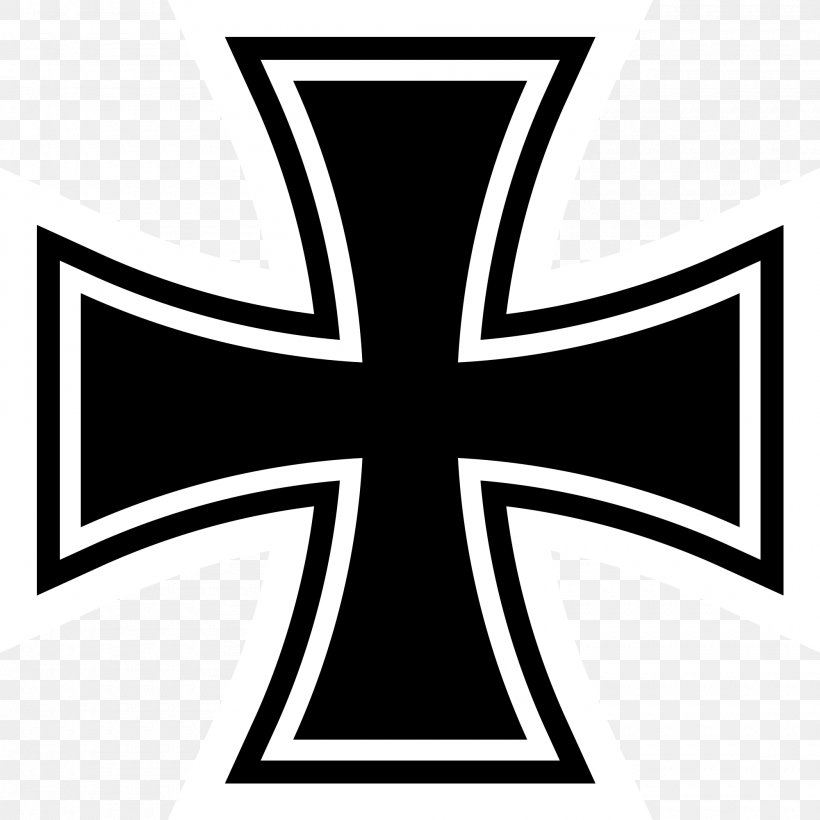 Germany German Campaign Of 1813 Prussia Iron Cross Symbol, PNG, 2000x2000px, Germany, Balkenkreuz, Black And White, Brand, Bundeswehr Download Free