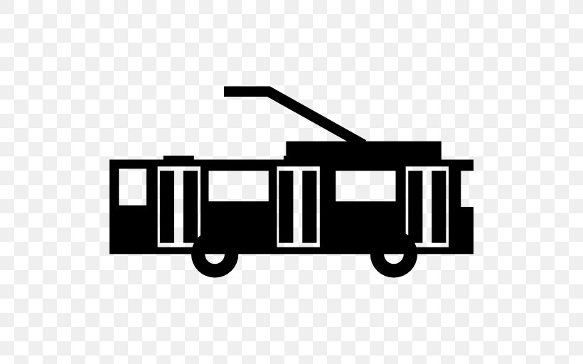 Tram Car Transport, PNG, 512x512px, Tram, Black, Black And White, Brand, Car Download Free