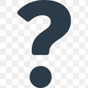 QUESTION MARK - Question Mark Emoji SMS Clip Art PNG