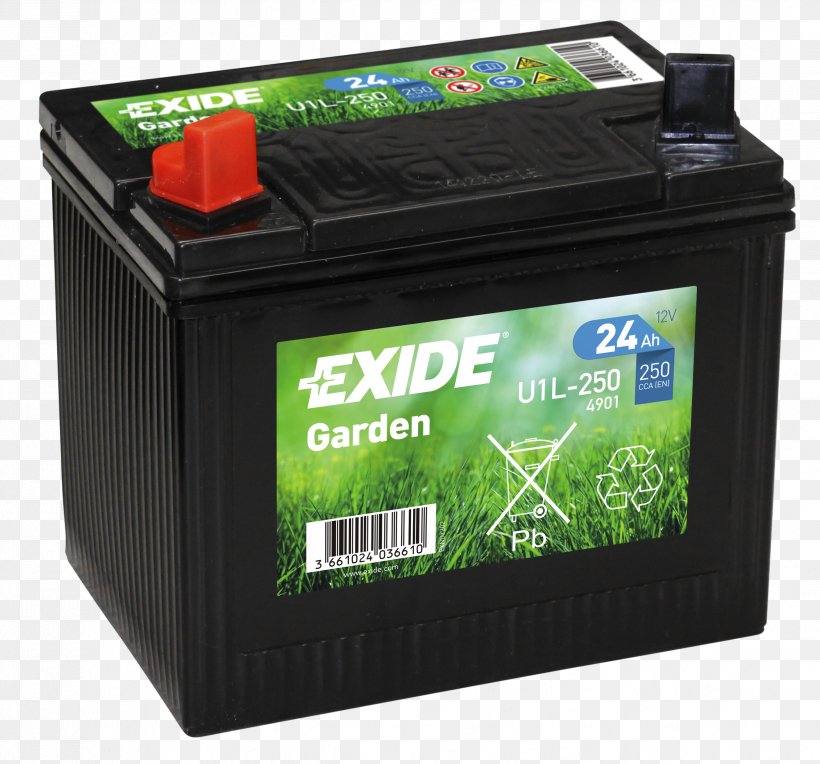 Exide Industries Lawn Mowers Battery John Deere Tractor, PNG, 2472x2304px, Exide Industries, Auto Part, Battery, Battery Holder, Diehard Download Free
