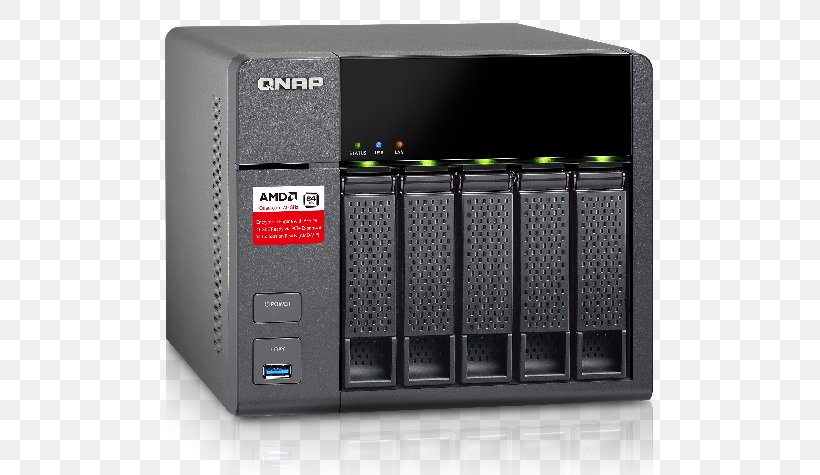 Network Storage Systems QNAP TS-563 NAS Tower Ethernet LAN Black Gigabit Ethernet, PNG, 760x475px, Network Storage Systems, Audio Receiver, Computer, Computer Case, Computer Component Download Free