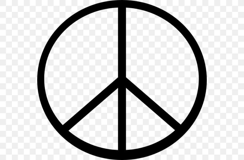 Peace Symbols Campaign For Nuclear Disarmament Clip Art, PNG, 570x538px, Peace Symbols, Area, Black And White, Campaign For Nuclear Disarmament, Disarmament Download Free
