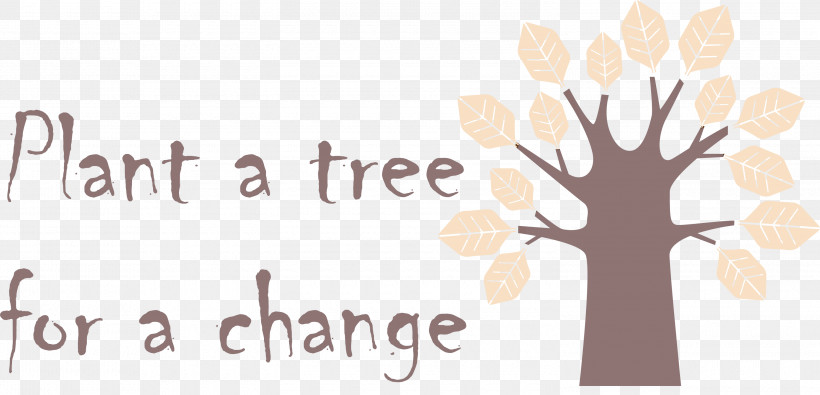 Plant A Tree For A Change Arbor Day, PNG, 3000x1447px, Arbor Day, Behavior, Blue, Calligraphy, Geometry Download Free