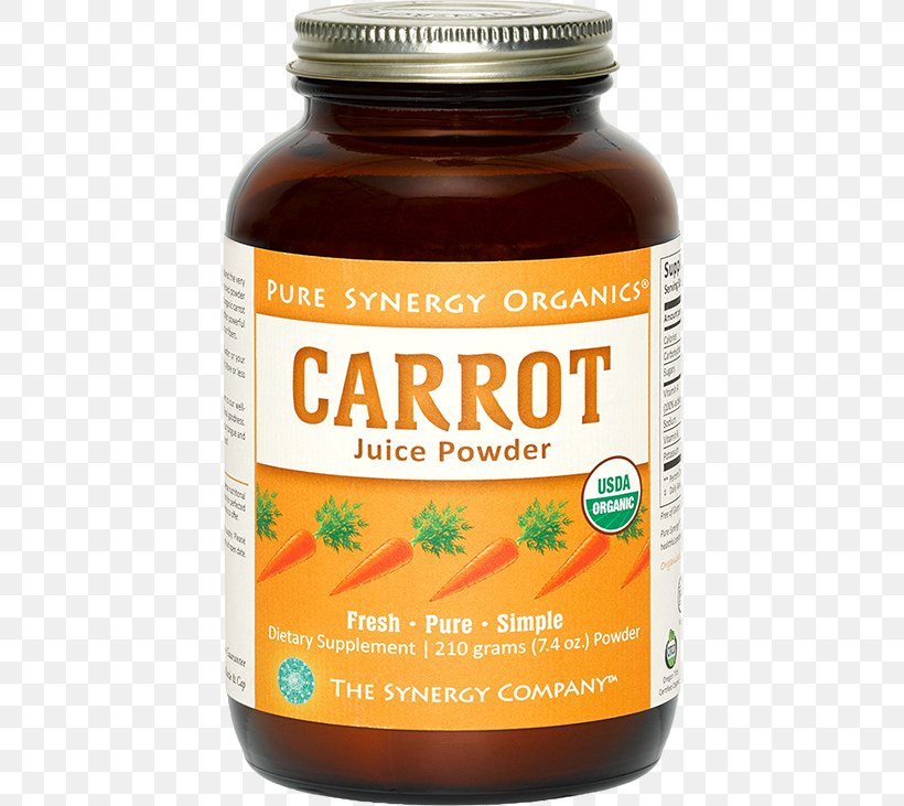 Dietary Supplement The Synergy Company Juice Powder Carrot Organic Food Falcarindiol, PNG, 418x731px, Dietary Supplement, Carrot, Carrot Juice, Diet, Estimation Download Free