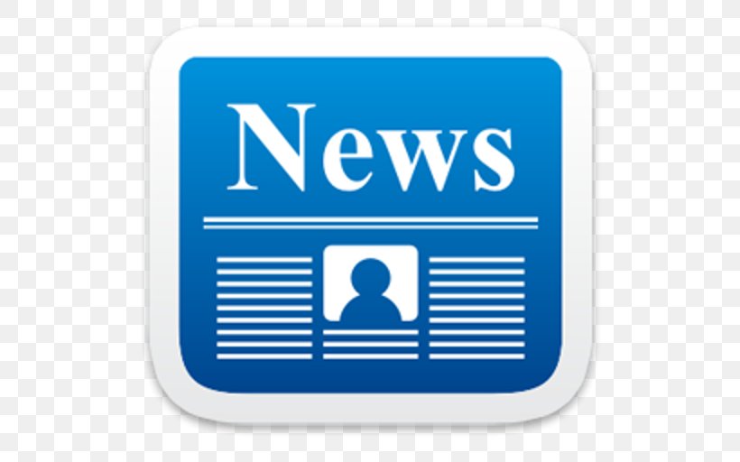 News Logo Clip Art Brand, PNG, 512x512px, News, Area, Blue, Brand, Communication Download Free