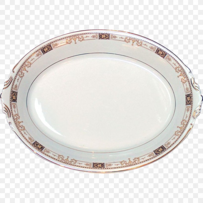 Noritake Dinnerware, Odessa Platinum Oval Platter 14
