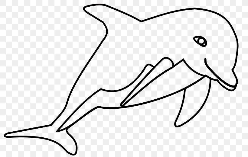 Dolphin Drawing Clip Art, PNG, 800x520px, Dolphin, Art, Beak, Black And White, Chinese White Dolphin Download Free